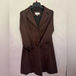 Classic and Elegant CK Trench Coat